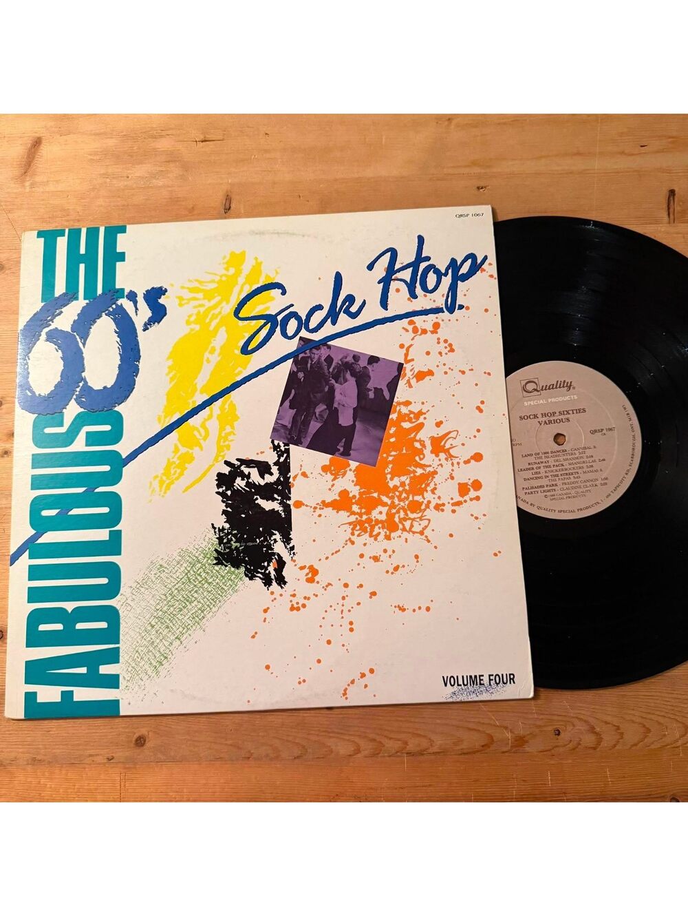 Various - Sock Hop Sixties 33rpm VG+ VR21
